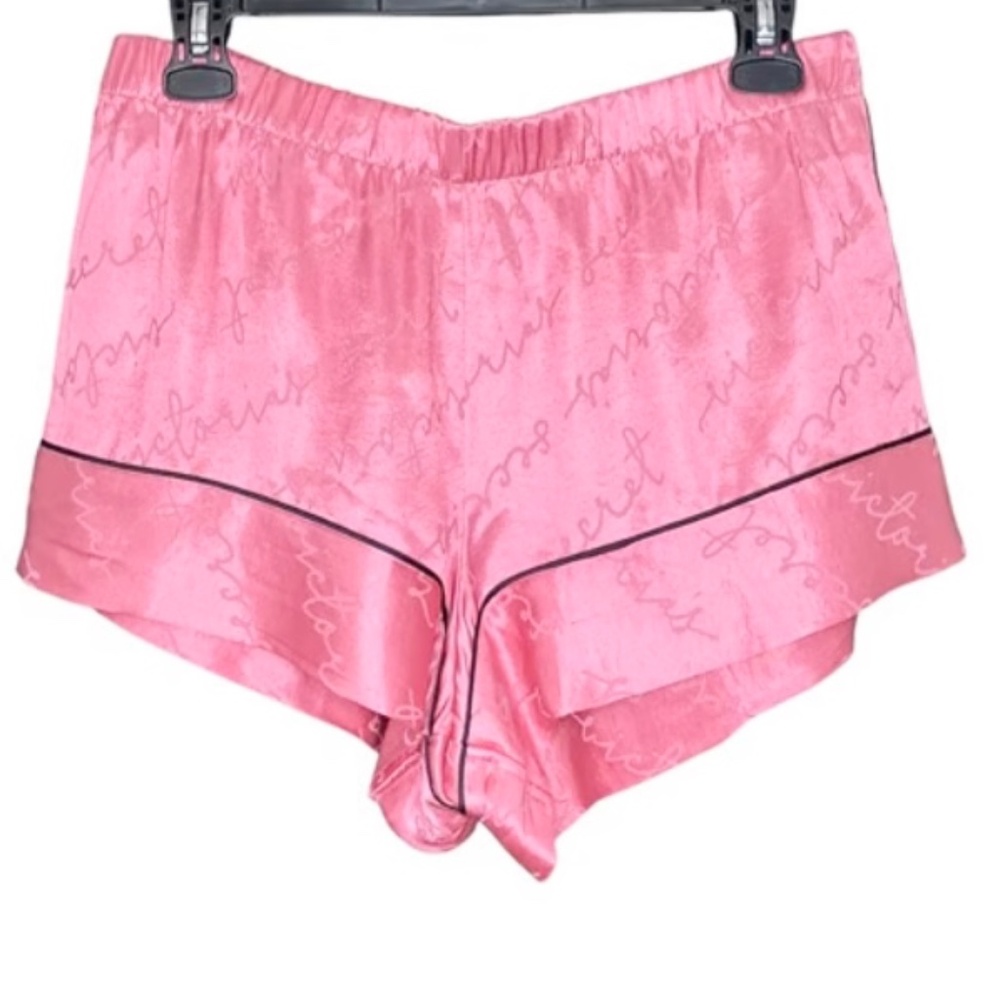 Victoria's Secret Pajama Shorts Women Large Pink 399500-JT2
